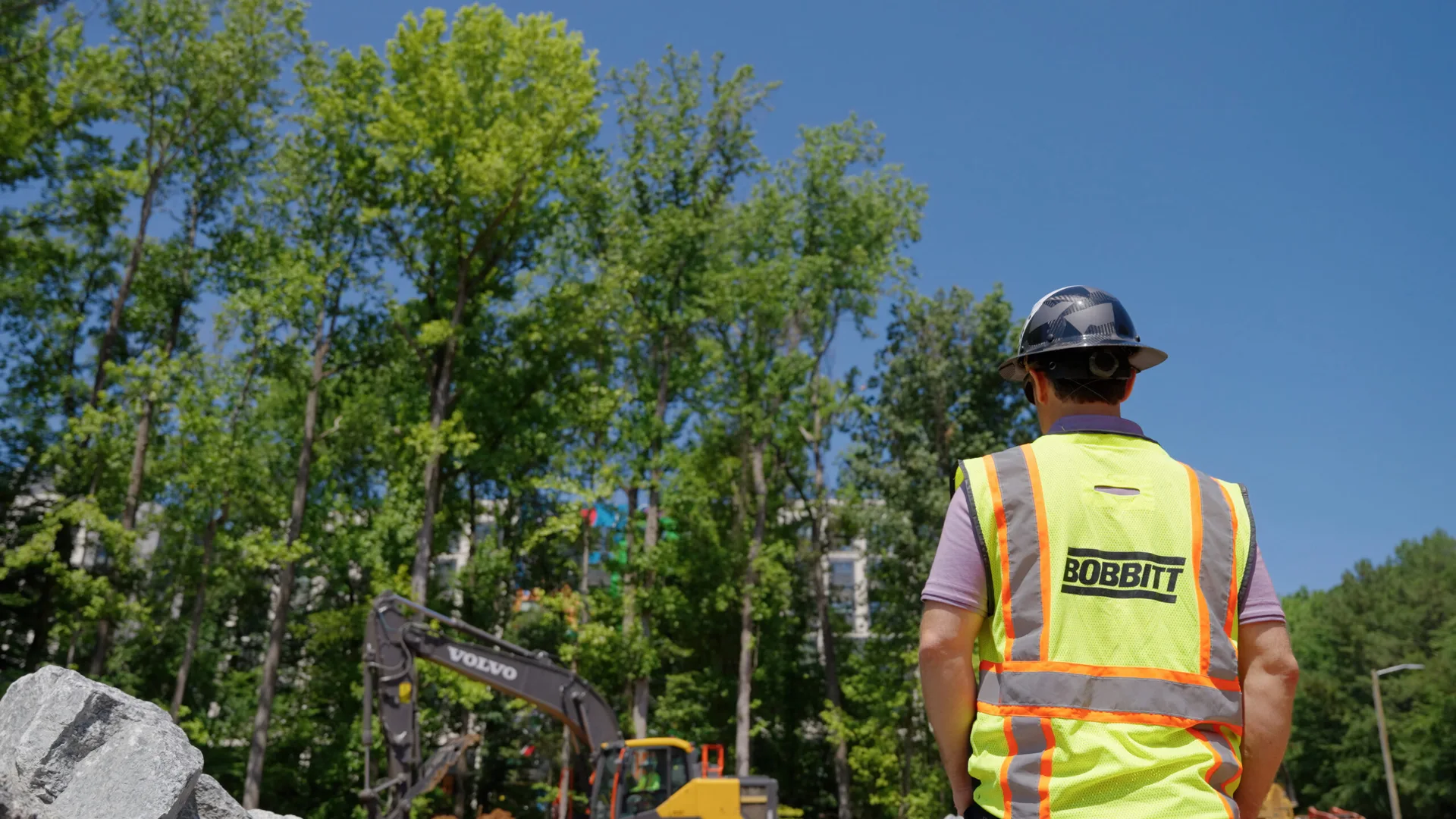 Bobbitt team member on-site
