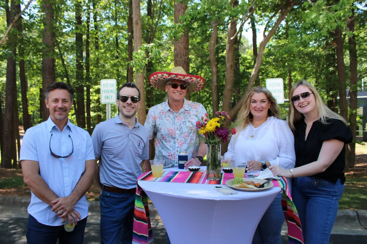 Bobbitt team at a company event