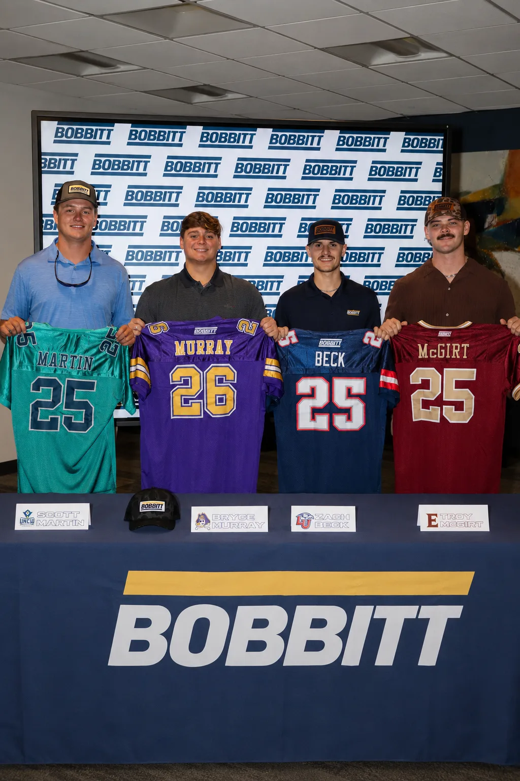 Bobbitt intern signing day celebration